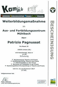 ATTESTATO CORSO GERMANIA